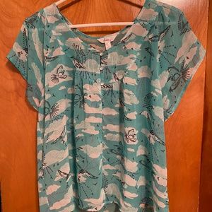 Kirra Silk Blouse with Buttons